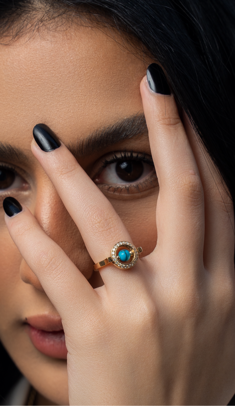 Mother's love diamond- Turquoise