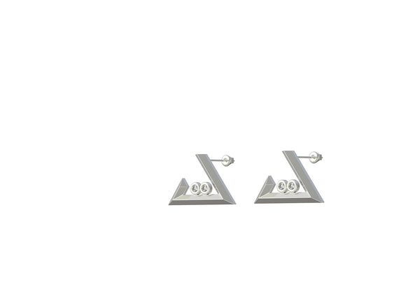 Taa earring - Geo letters