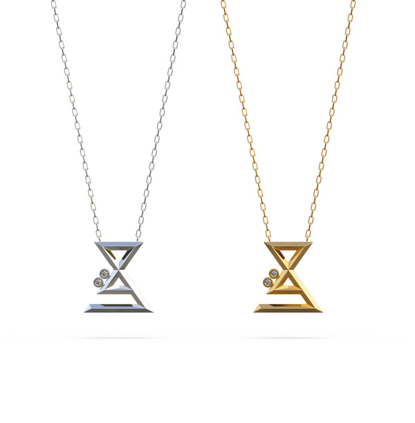 Ghaf necklace - Geo Letters