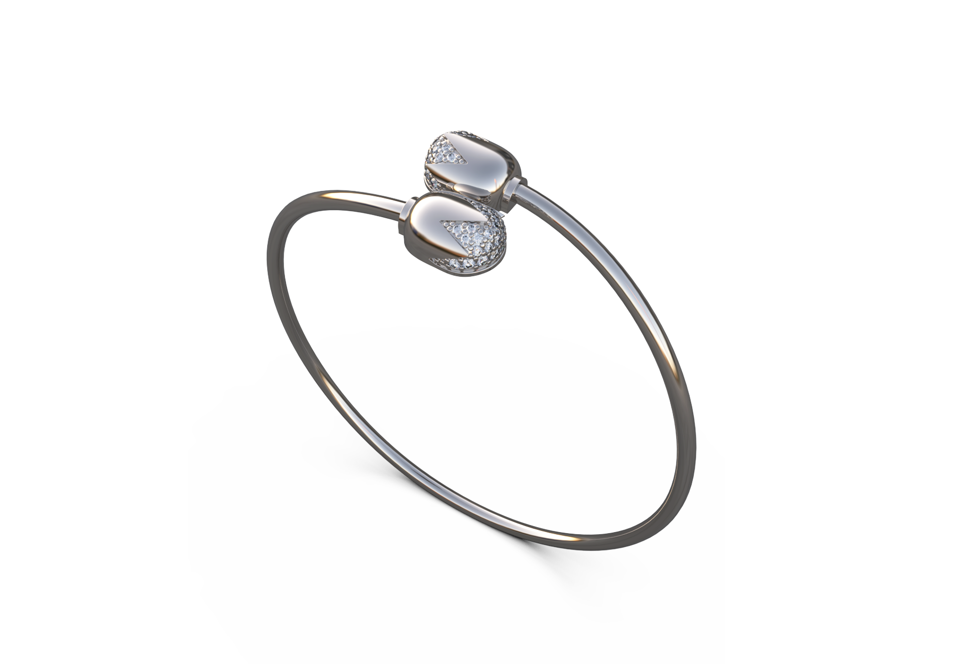 Tulip loop cuff – Dalal Jewelry