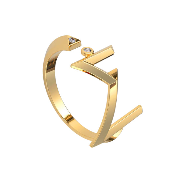 Gheen Ring - Geo Letters