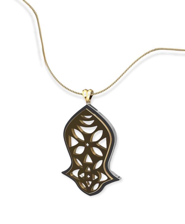 HOPE shield pendant